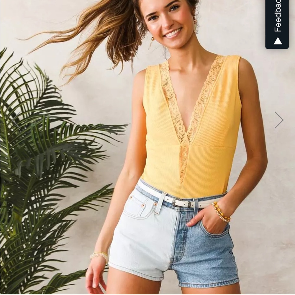 V-neck bodysuit nwot